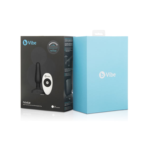 B-Vibe - Novice Remote Control Plug Black