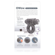 The Screaming O - Charged OWow Vibe Ring Grey