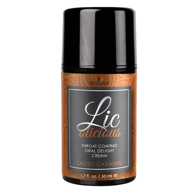 Sensuva - Lic-o-licious Oral Delight Cream Salted Caramel 50 ml