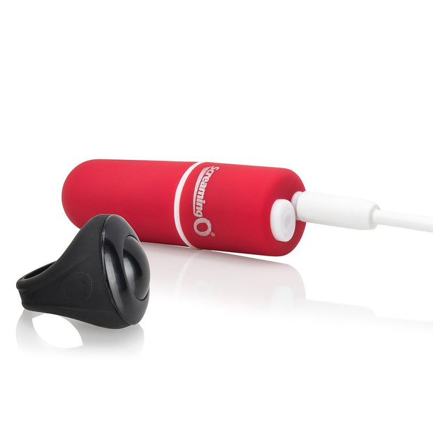 The Screaming O - Charged Remote Control Panty Vibe Red