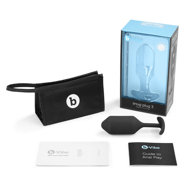 B-Vibe - Snug Plug 3 Black