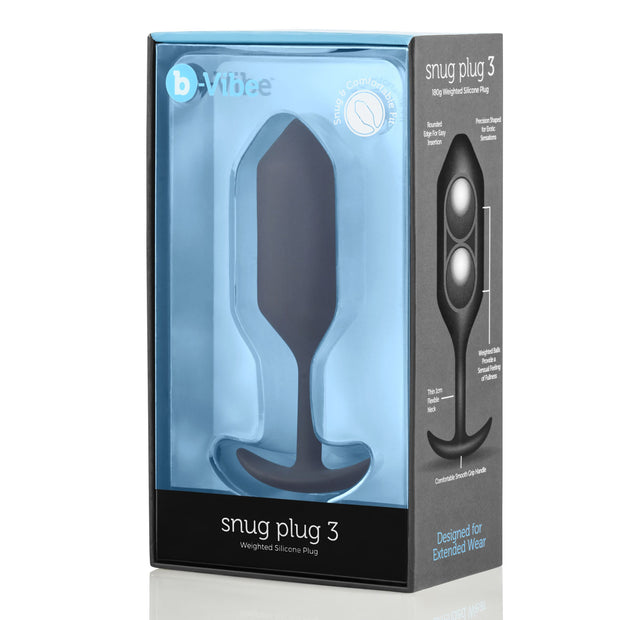 B-Vibe - Snug Plug 3 Black