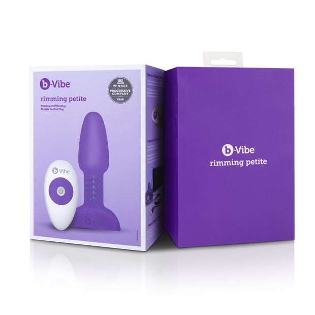 B-Vibe - Rimming Petite Remote Control Plug Purple