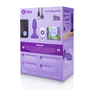 B-Vibe - Rimming Petite Remote Control Plug Purple