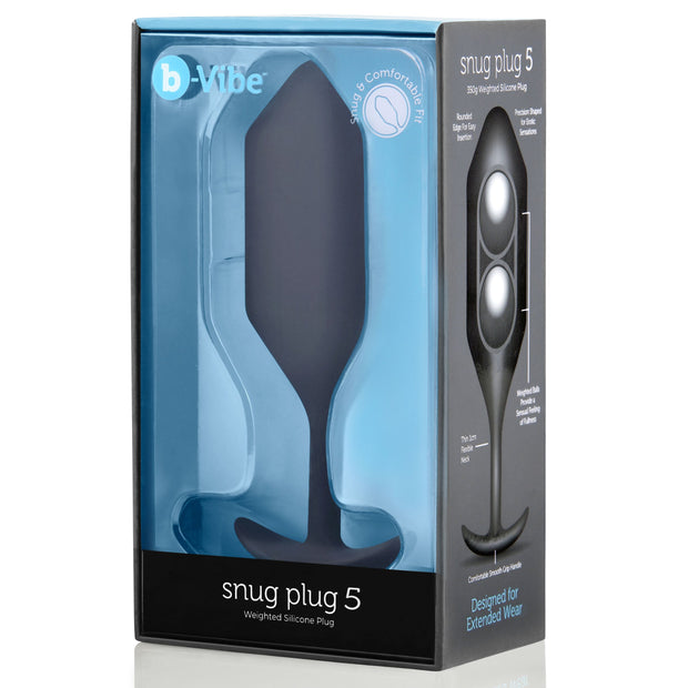 B-Vibe - Snug Plug 5 Black
