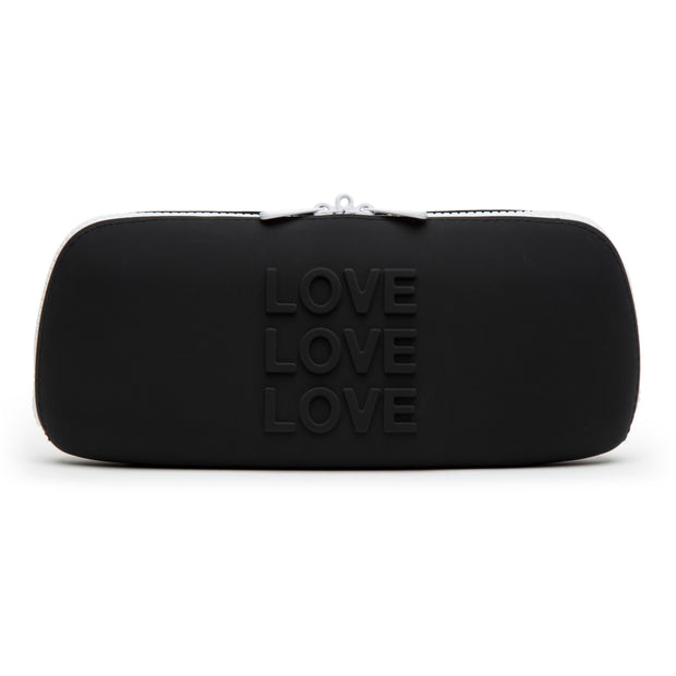 Happy Rabbit – LOVE Storage Zip Bag – Medium Schwarz