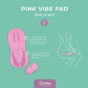 Vibe Pad Klopfend + Vibrierend - Rosa