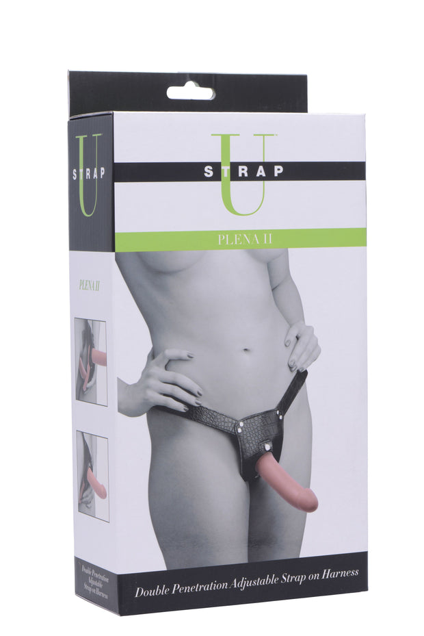 Plena II Double Penetration verstellbares Strap-on Gurtzeug