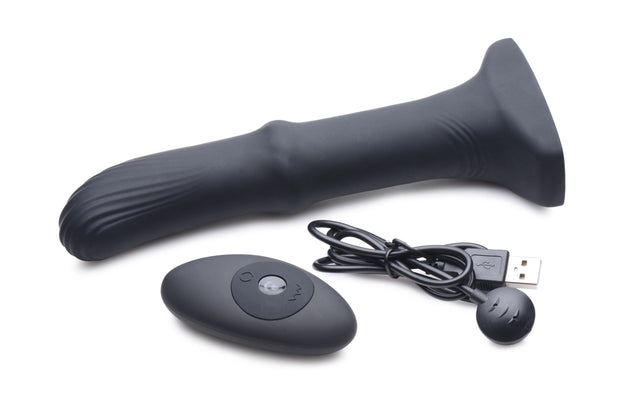 Thunderplugs - Analvibrator mit beweglichem Schaft