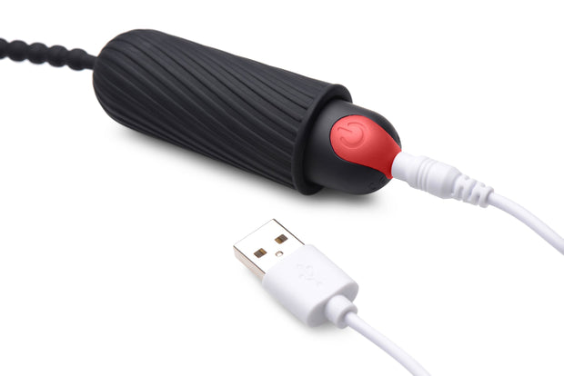 Dark Chain Wiederaufladbarer Dilator mit Fernbedienung - Schwarz