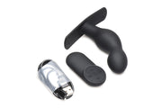 P-Spot Plugger Analplug mit Gurt und Fernbedienung