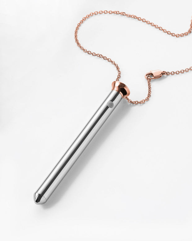 Crave - Vesper Vibrator Ketting - Rose Goud