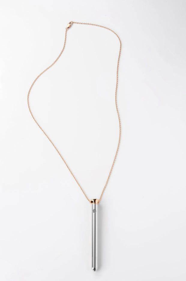 Crave - Vesper Vibrator Ketting - Rose Goud