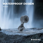 Boners Cockring En Ballstretcher - Grijs