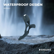 Boners Triple Penisring - Blau