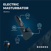 Boners Elektrischer Masturbator - Blau