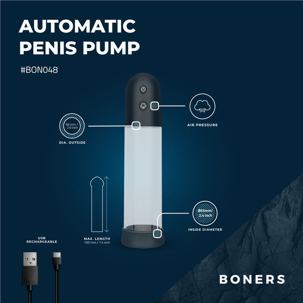 Boners - Automatische Penis-Pumpe mit Masturbator