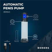 Boners - Penis-Pumpe mit LCD-Bildschirm