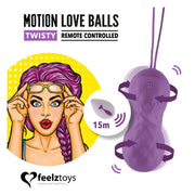 FEELZTOYS - FERNBEDIENUNG MOTION LIEBESKUGELN TWISTY