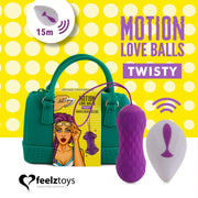 FEELZTOYS - FERNBEDIENUNG MOTION LIEBESKUGELN TWISTY