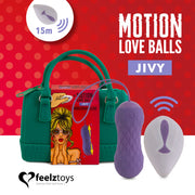 Feelztoys - Motion Love Balls Jivy Mit Fernbedienung