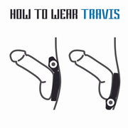 VELV'OR - HAHN TRAVIS BULKY PENISRING MIT VIBRIERENDER MINI-KUGEL