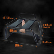 Temptasia - Kapitulation Sex Stuhl - Schwarz