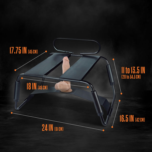 Temptasia - Kapitulation Sex Stuhl - Schwarz