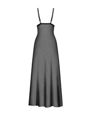 Obsessive - Exquisite Vila Blanes Lange Chemise - Schwarz