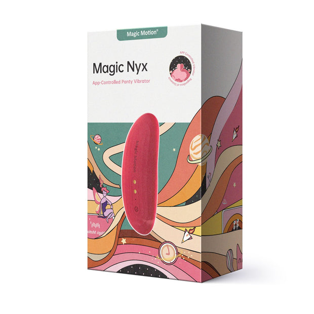 Magic Motion - App-gesteuerter Nyx Smart Panty Vibrator - Rot