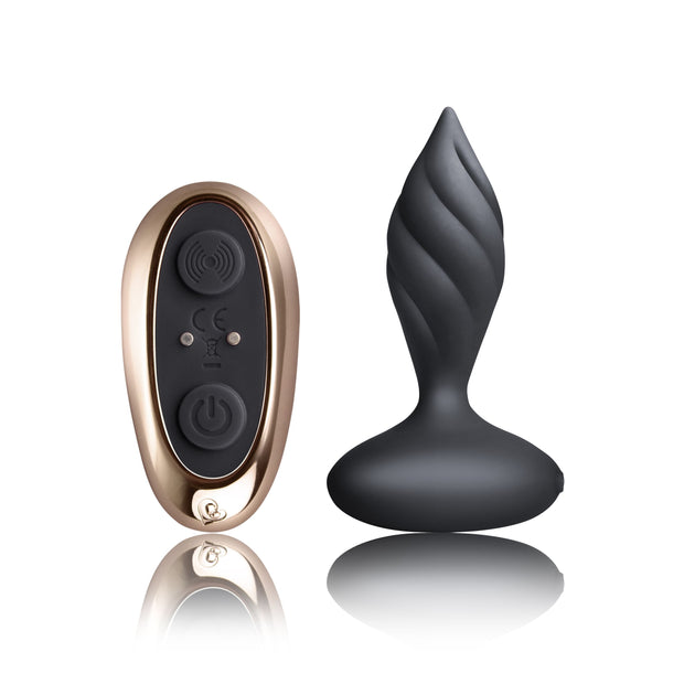 Rocks-Off - Petite Sensations Desire vibrierender Analplug - Schwarz