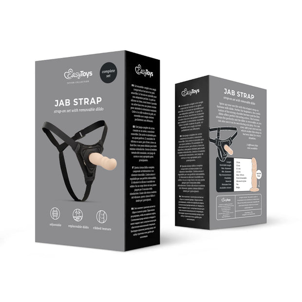 Strap-on Dildo mit Harness - Realistisch