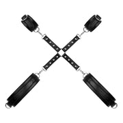 Bedroom Fantasies - Handschellen- und Hogtie-Set - Schwarz