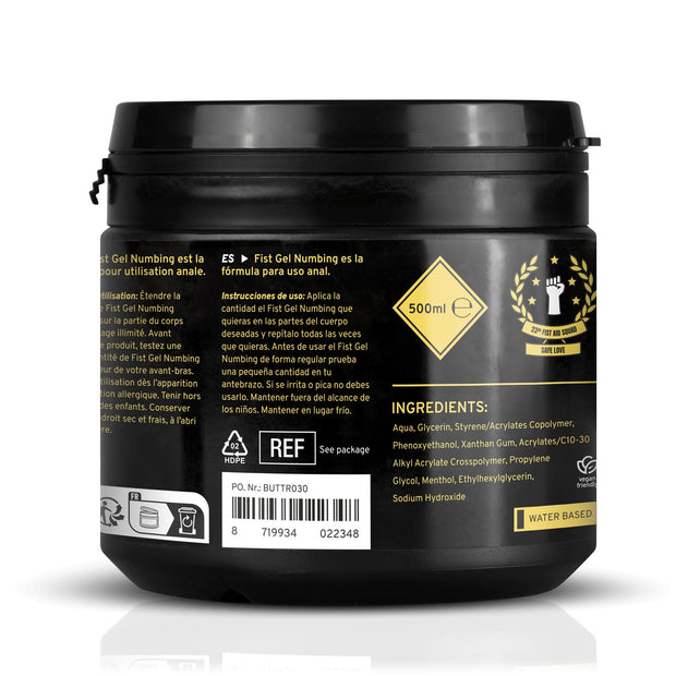 BUTTR - Fisting Gel Betäubend - 500 ml