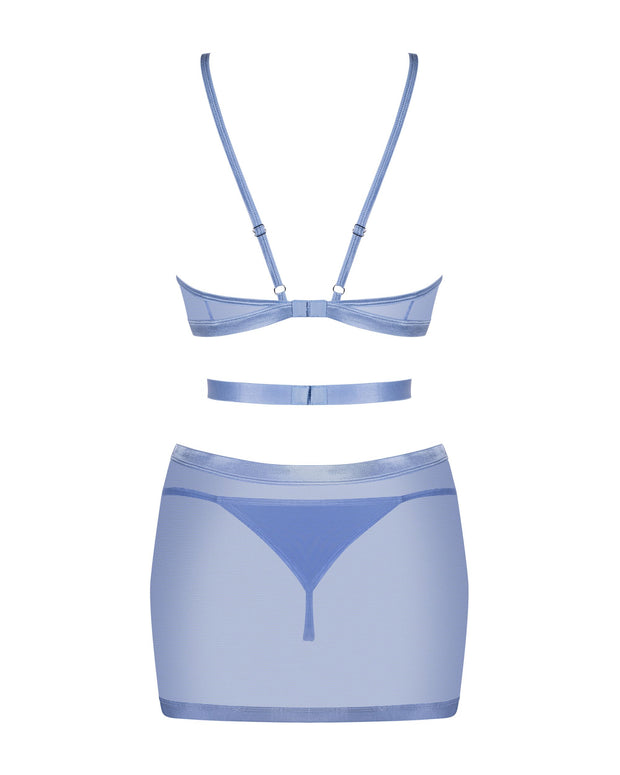 Obsessive - Freedom Shaderi Kleid und String - Blau