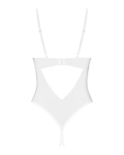 Obsessive - Alissium Schrittloser Teddy - Weiß