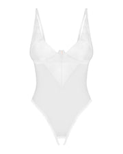 Obsessive - Alissium Schrittloser Teddy - Weiß