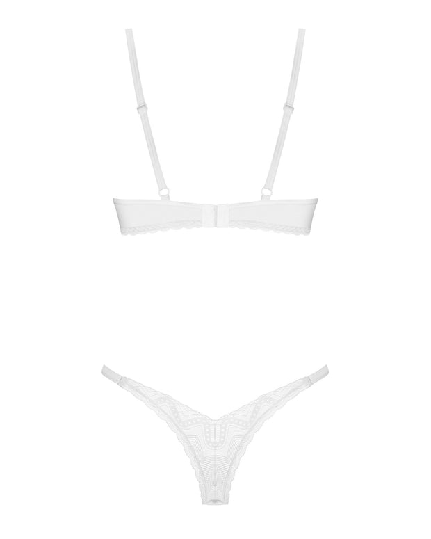 Obsessive - Alissium Zweiteiliges Set - Weiß