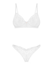 Obsessive - Alissium Zweiteiliges Set - Weiß