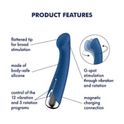 Satisfyer Spinning G-Spot 1 - Blau
