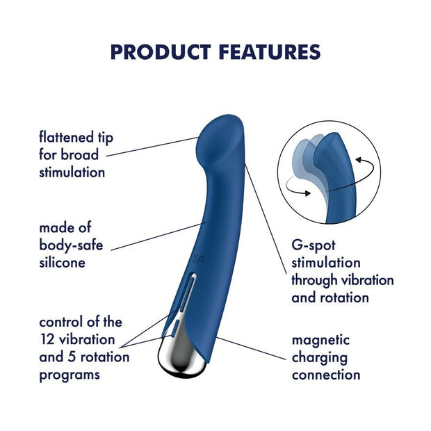 Satisfyer Spinning G-Spot 1 - Blau