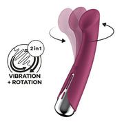 Satisfyer Spinning G-Spot 1 - Rot