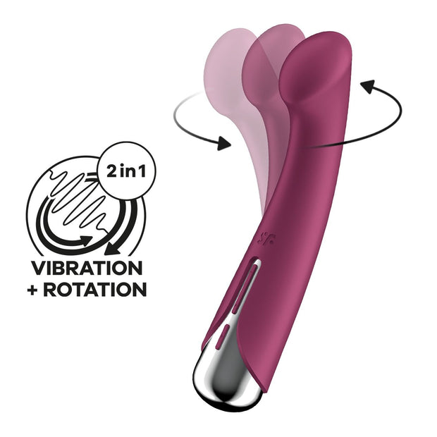 Satisfyer Spinning G-Spot 1 - Rot