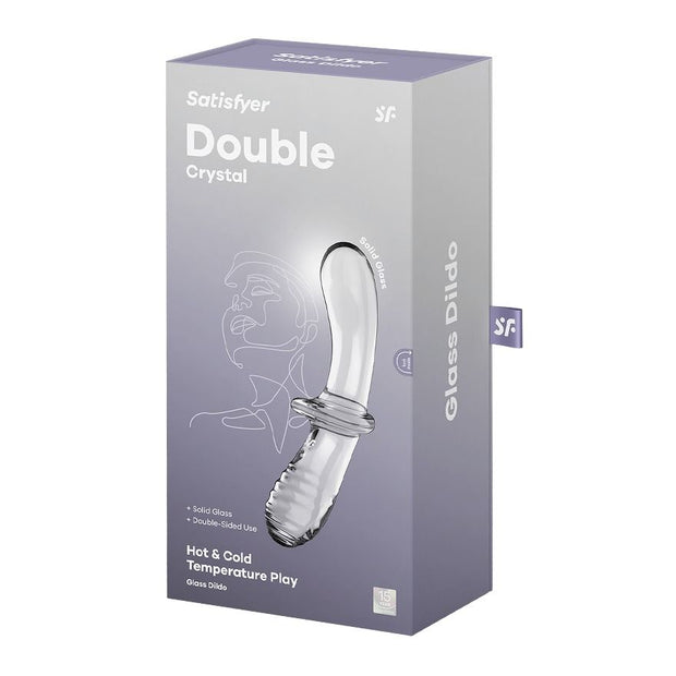 Satisfyer Double Crystal - Transparent