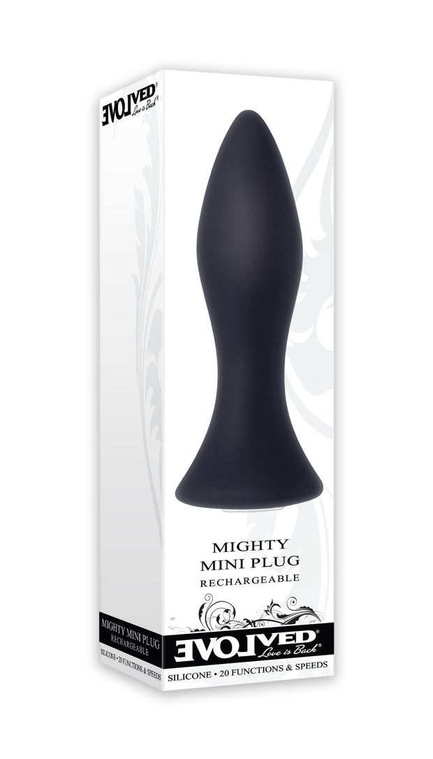 Evolved Novelties - Mighty Mini Plug - Schwarz