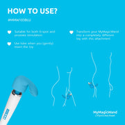 MyMagicWand G-Punktaufsatz - Blau