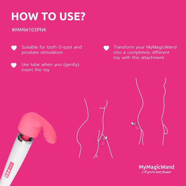 MyMagicWand G-Punktaufsatz- Pink