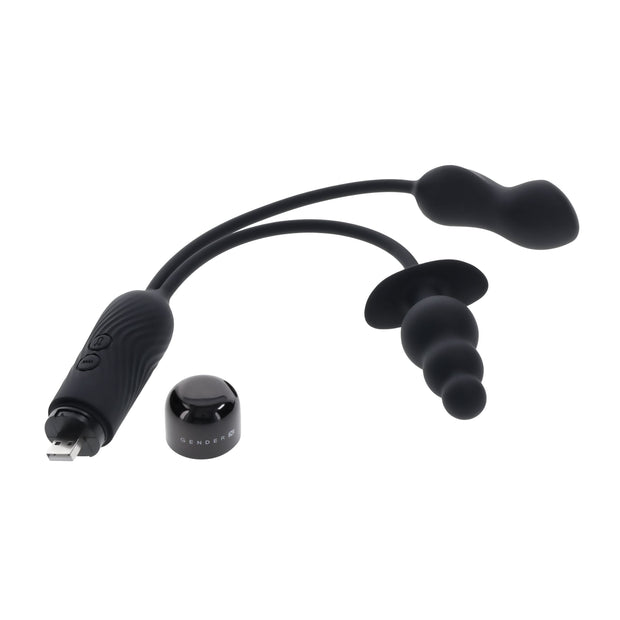 Evolved Novelties - Double My Pleasure - Schwarz