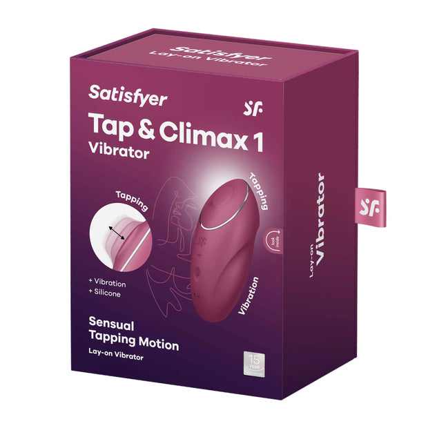 Satisfyer Tap & Climax 1 - Rot