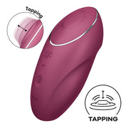 Satisfyer Tap & Climax 1 - Rot